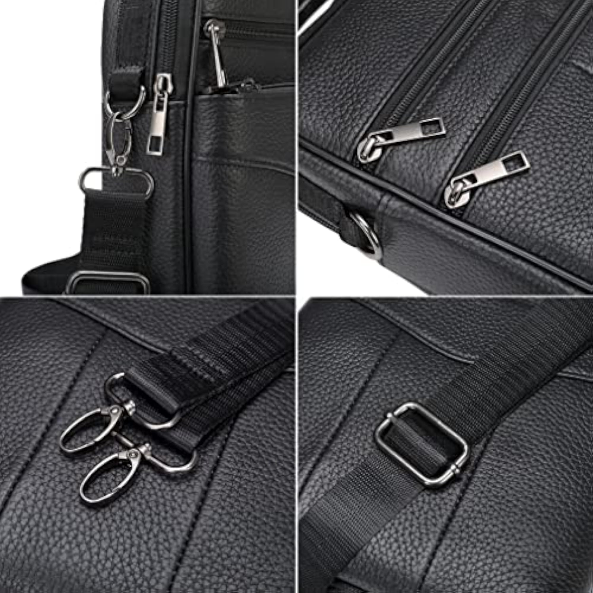 Small Leather Sling Shoulder Bag, Compact Design